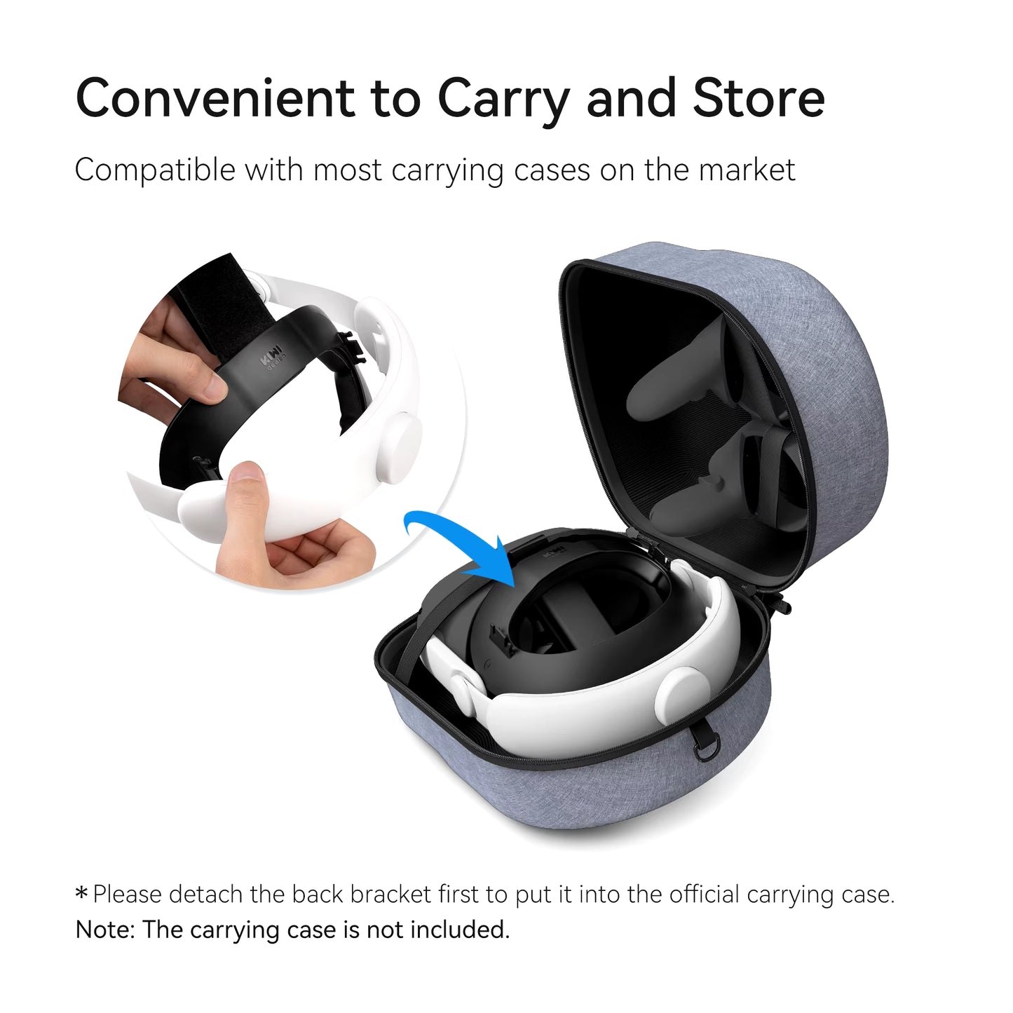 KIWI Design Comfort Adjustable Head Strap Compatible with Quest 2 Increase Supporting Improve Comfort-Virtual for VR Accessories